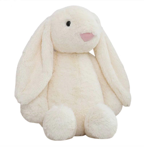 Ivory Plush Easter Bunny