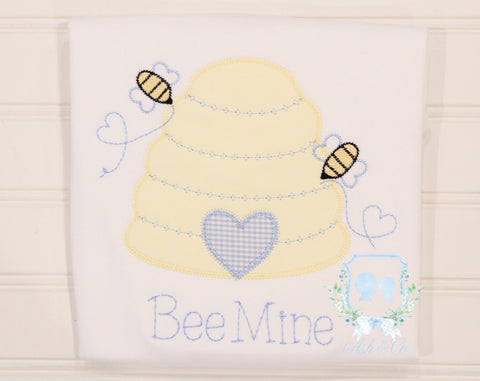 Girls - Bee Mine Appliqué Design